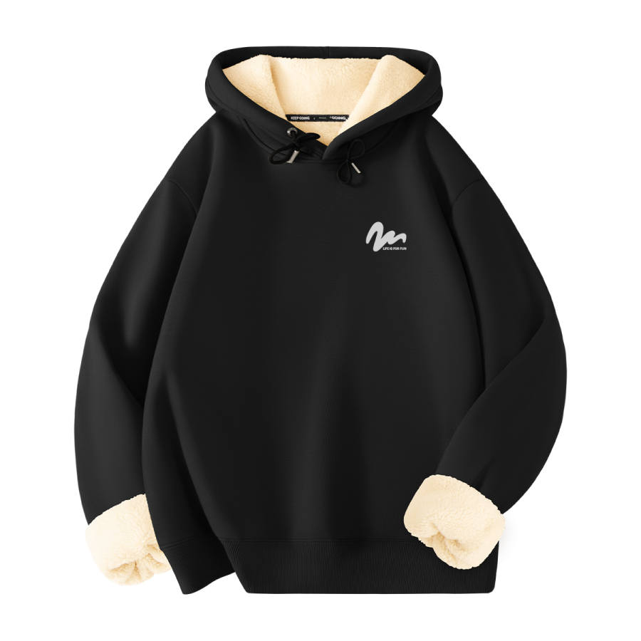 MINISO Sweatshirts Unisex Hooded Thickened Heavyweight