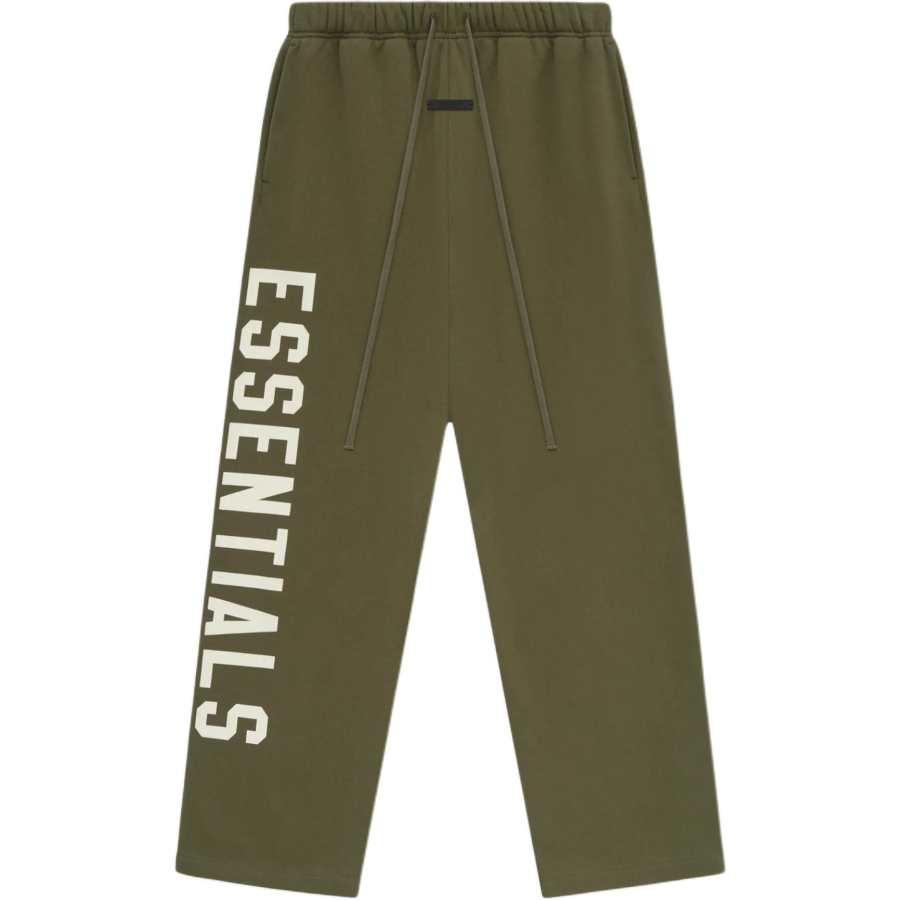 Fear Of God Essentials Knitted Sweatpants Men's Evergreen Green/MILITARY