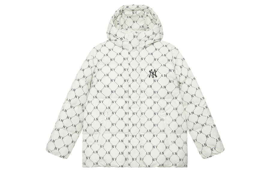 MLB MLB MONOGRAM Down Jacket Unisex Dark Cream