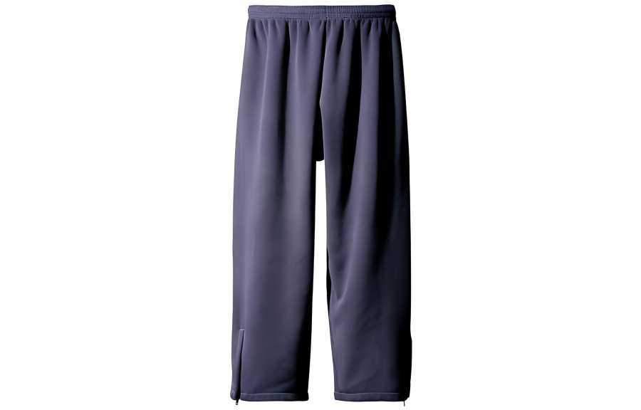 YEEZY x Gap X Balenciaga Solid Color Polar Fleece Elastic Waistband Straight Fit Fleece Lined Casual Pants Unisex