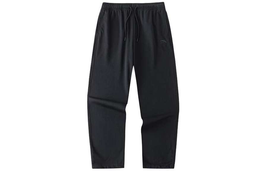ANTA Anta Life Collection Knitted Sweatpants Men's Basic Black