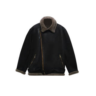 WILD LEADER Leather Jacket Unisex