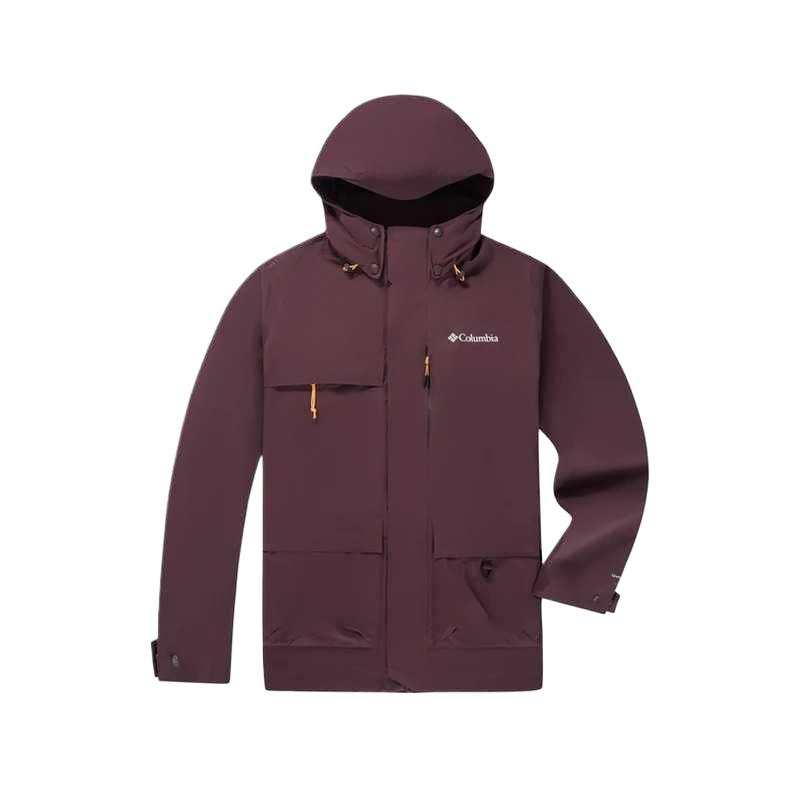Columbia Waterproof And Warm Windbreaker Jacket Men's Purple