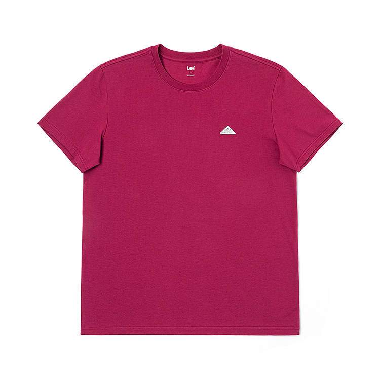 Lee SS25 T Shirt Men's Burgundy
