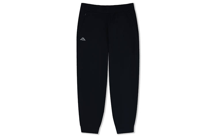 Kappa Casual Pants Men's Black 990 Moderate Cuffed Pants