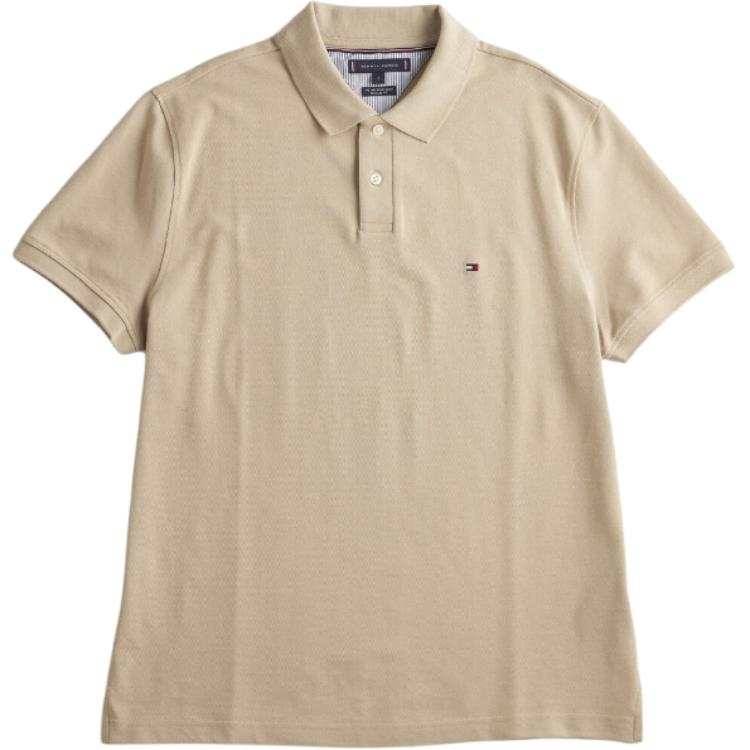 Tommy Hilfiger Polo Shirt Men's Beige