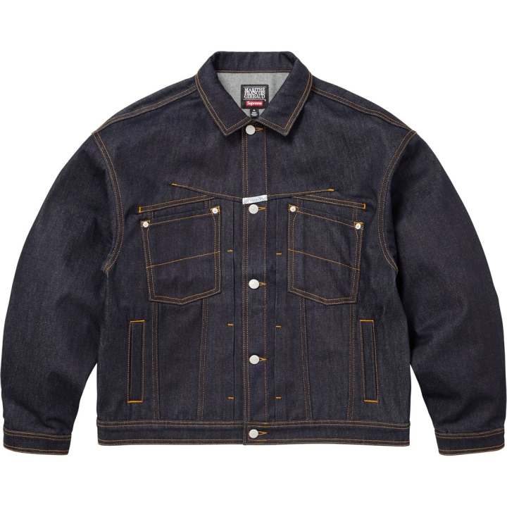 Supreme Supreme Marithé + François Girbaud X Seam Denim Trucker Jacket