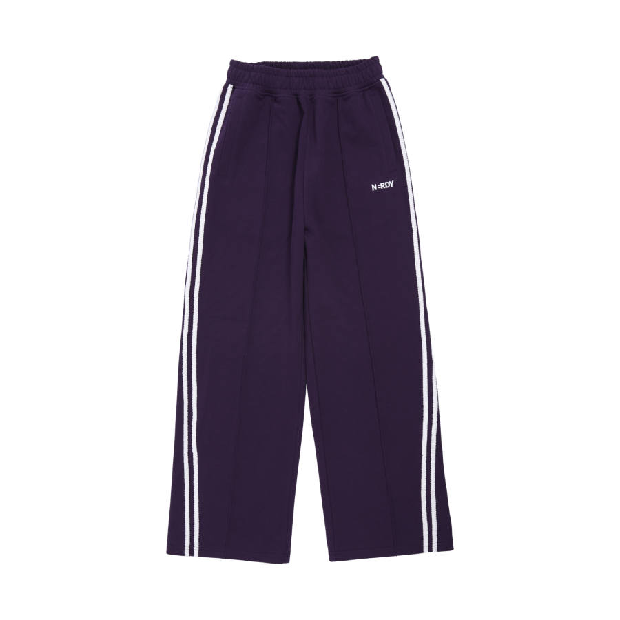 Nerdy Casual Pants Unisex Dark Purple
