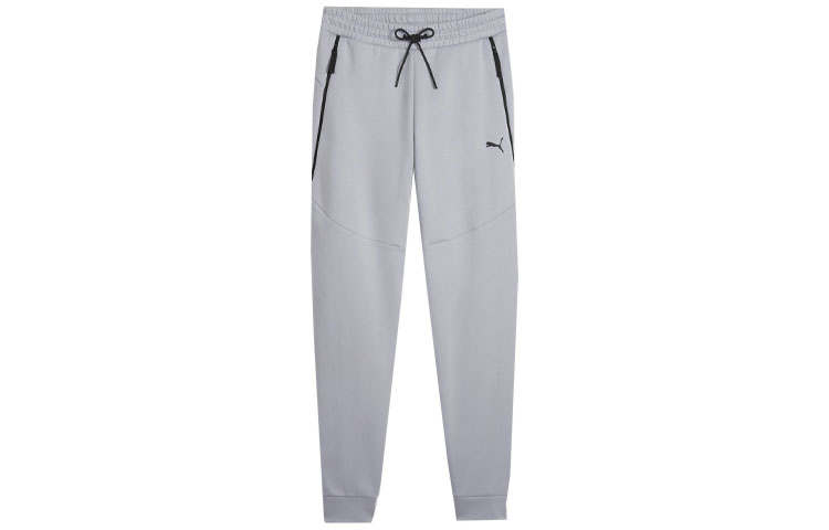 PUMA PUMA Knitted Sweatpants Men's Gray