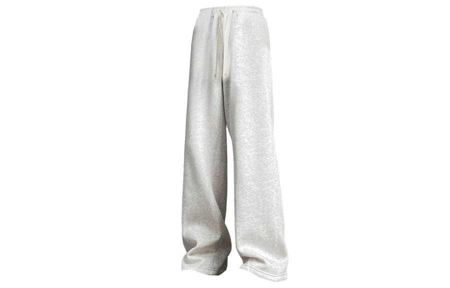 MIIOW Casual Pants Unisex Thickened And Fleece Lined Straight Fit Pants