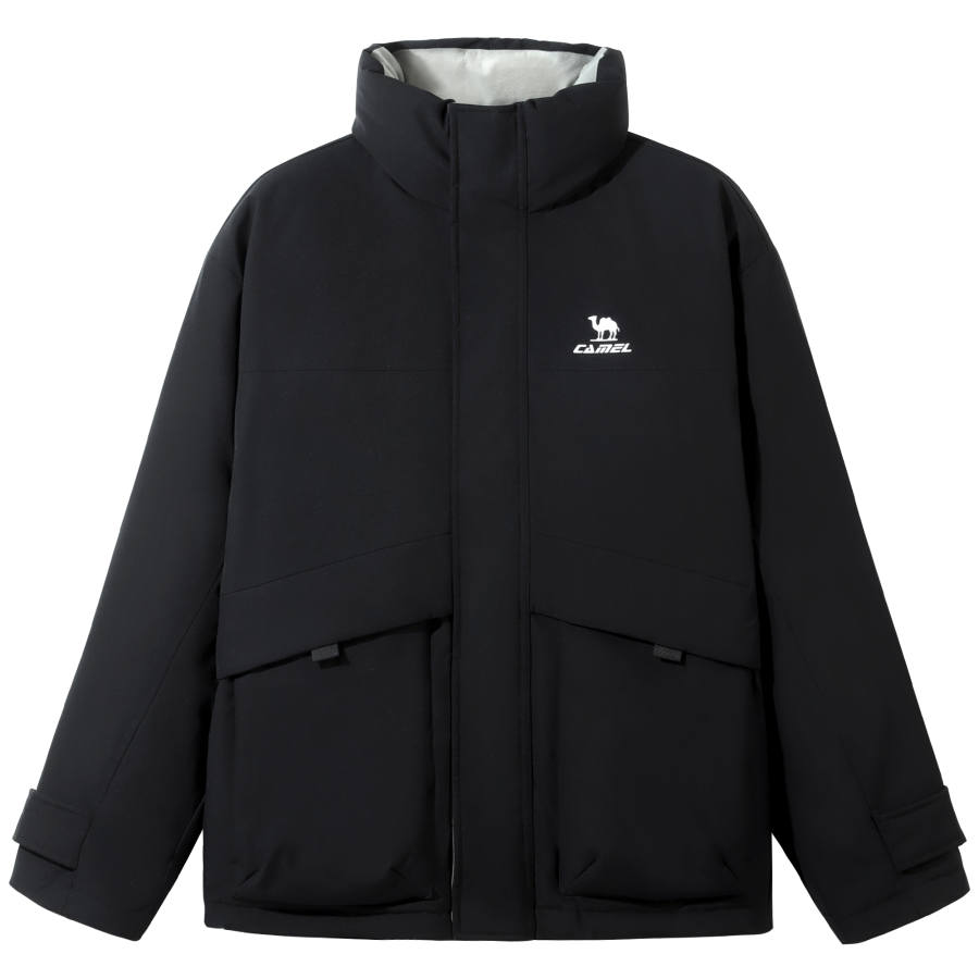 CAMEL CAMEL Warm Fleece Collection Down Jacket Unisex