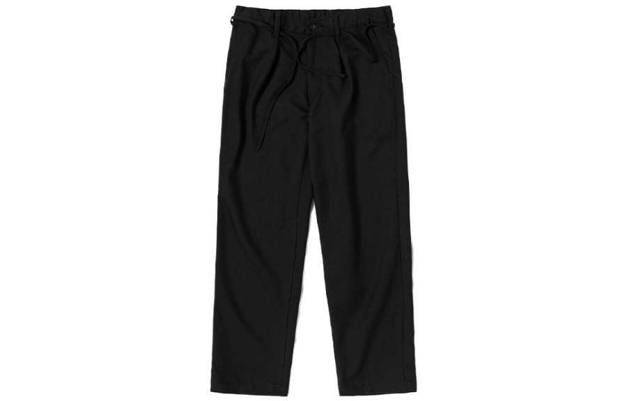Lee Casual Pants Men's Black Moderate Straight Fit Pants