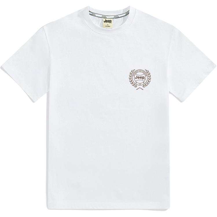 Jeep T Shirts Unisex Crew Neck Straight Fit