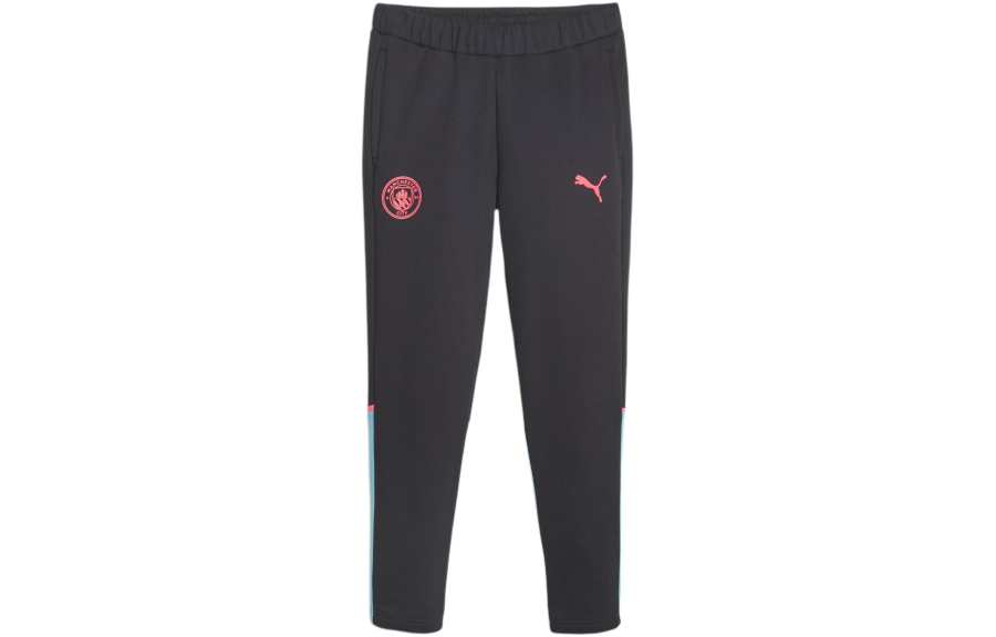 PUMA Manchester City Knitted Sweatpants Men's Dark Marine Blue