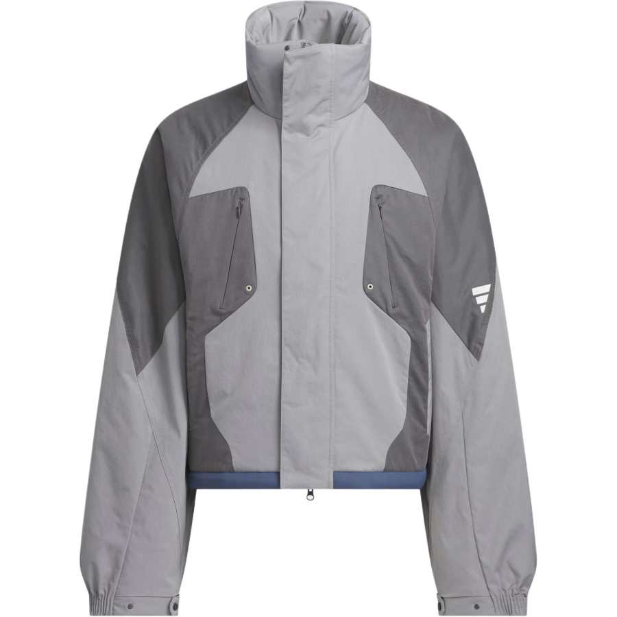 Adidas Adidas FOS FUSTL P JKT4 Puffer Jacket Men's Gray