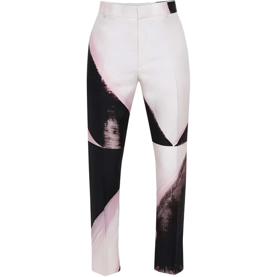 Alexander McQueen SS23 Casual Pants Men's Multicolor