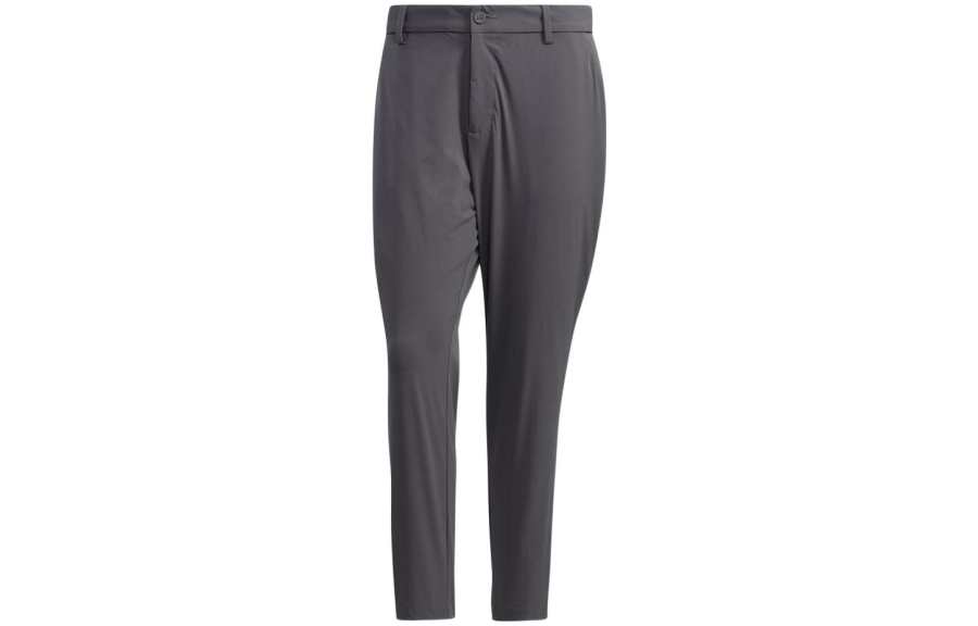 Adidas Adidas Casual Pants Men's Gray Moderate Straight Fit Pants