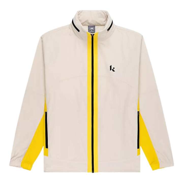 New Balance New Balance Jackets Men's Gray Hooded Moderate Hard Shell