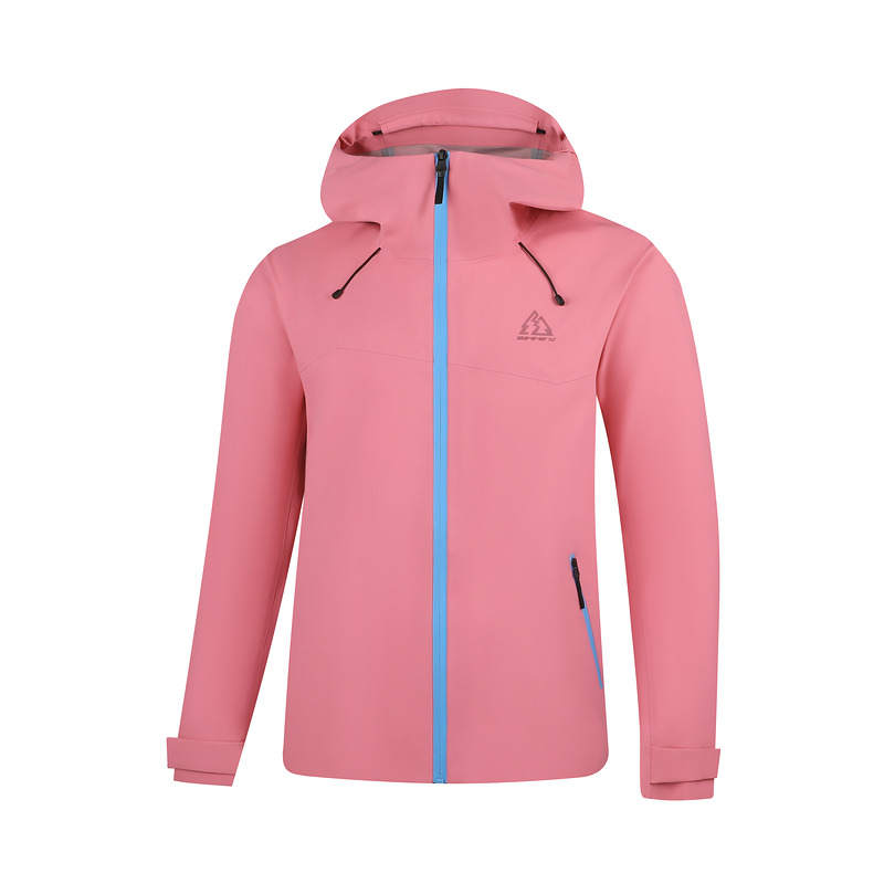 361° Waterproof And Windproof Windbreaker Jacket Unisex Fluorescent Romantic Pink