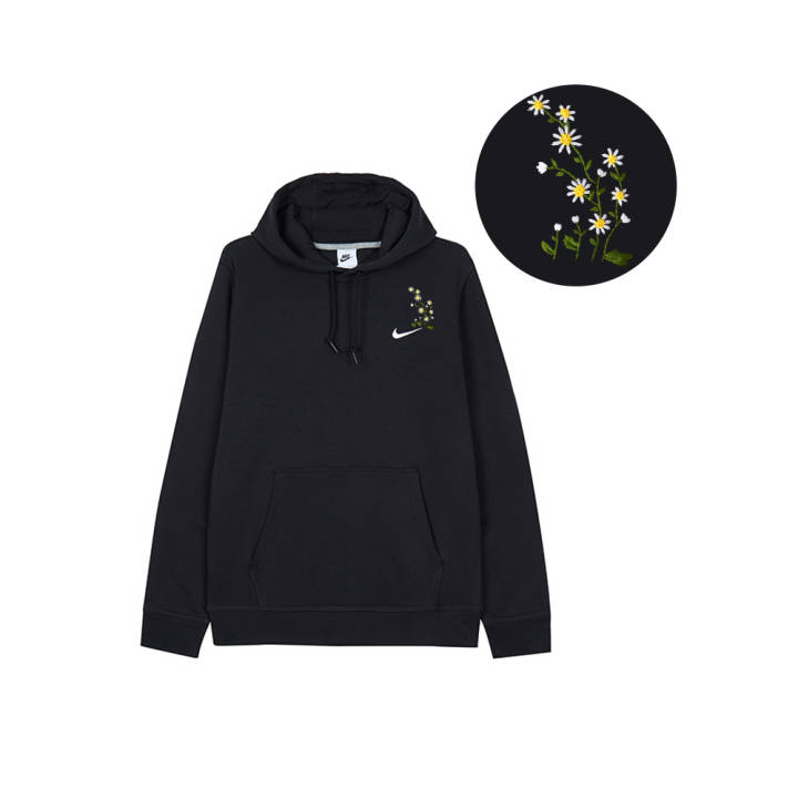 Nike Nike Sweatshirts Men's Black Hooded Moderate Regular