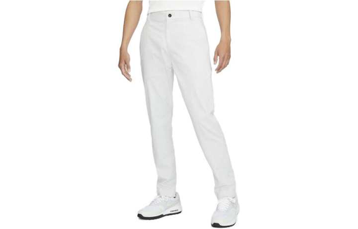 Nike Nike Dri Fit Casual Pants Men's White Moderate Slim Fit Pants