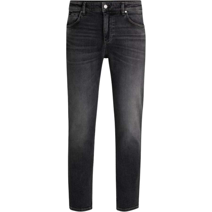 HUGO BOSS Jeans Men's Black Moderate Straight Fit Pants