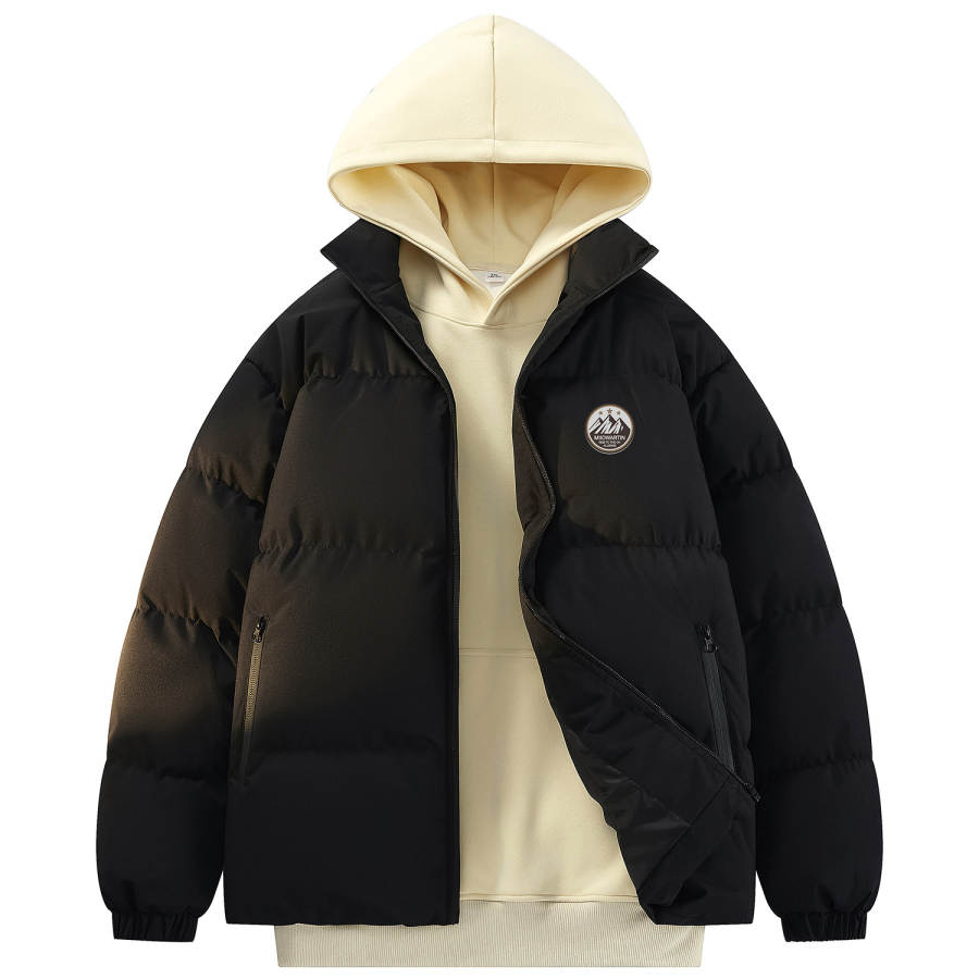 MIIOW MIIOW Puffer Jackets Unisex Stand Collar Thickened Padded Puffer Jacket