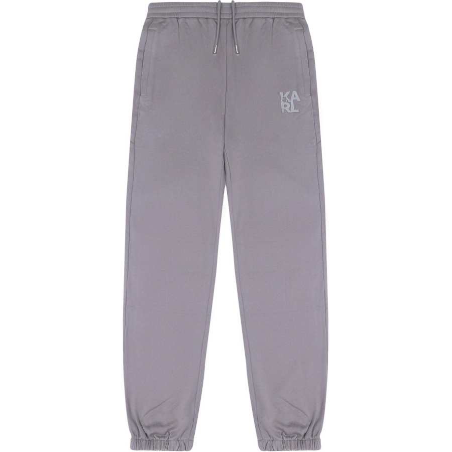 KARL LAGERFELD / Karl Lagerfeld Jeans Knitted Sweatpants Unisex Gray