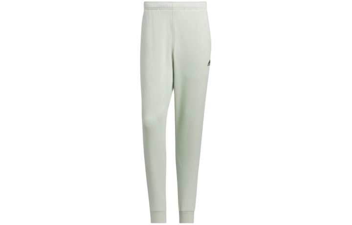 Adidas Adidas Essentials Plus Small Logo Sweat Pants Knitted Sweatpants Men's Linen Green