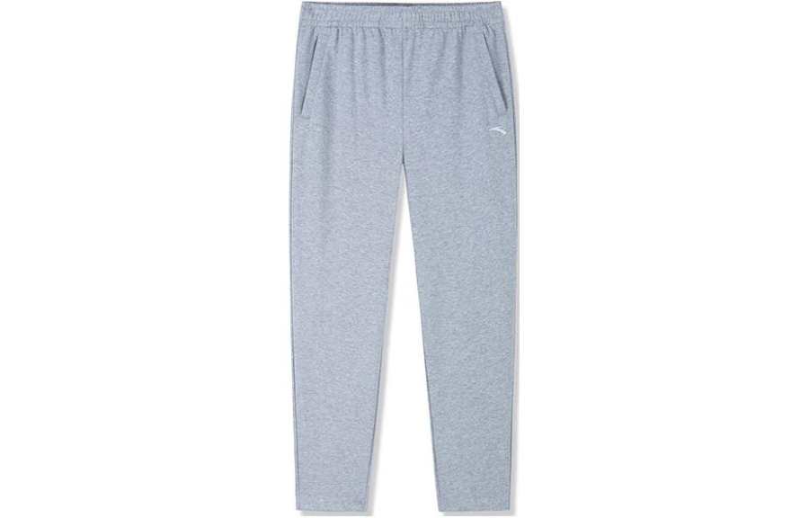 Anta Variety Training Collection Casual Pants Men's Gray Heather Gray