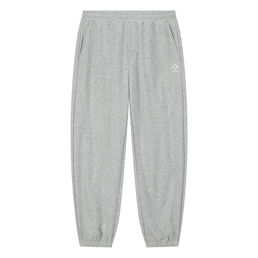 KUMPOO Knitted Sweatpants Unisex Gray