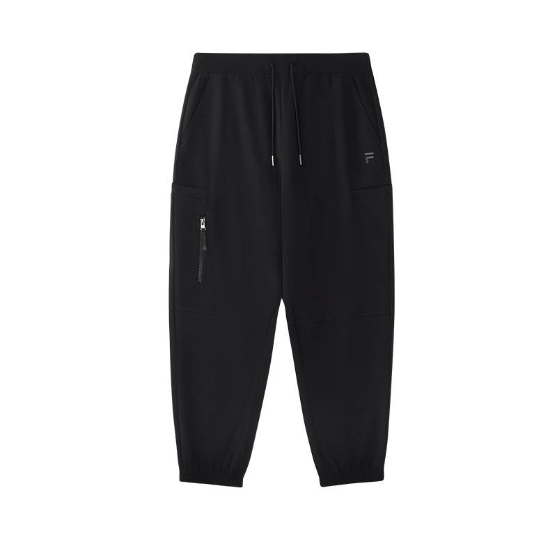 FILA FUSION Knitted Sweatpants Men's Jet Black
