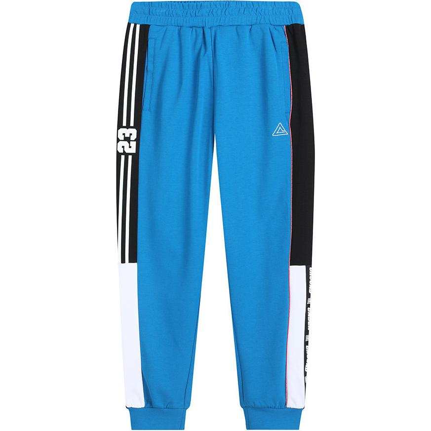 PEAK Basketball Culture Collection Knitted Sweatpants Men's Storm Blue