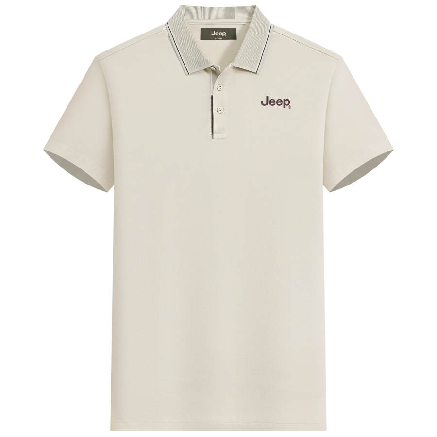 Jeep Polo Shirts Unisex Polo Collar Moderate Straight Fit
