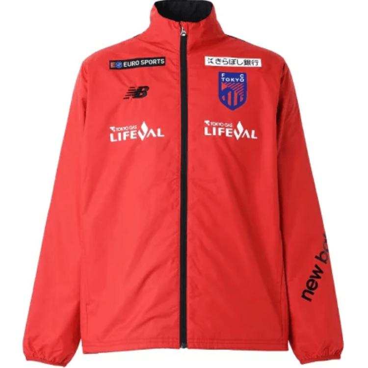 New Balance New Balance FC Tokyo FW24 Trench Coat Unisex Red