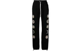Amiri graphic-print trousers