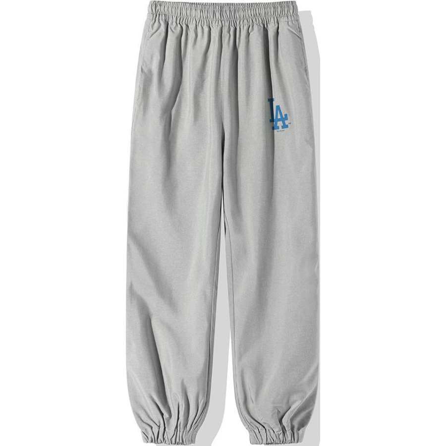 New Era Knitted Sweatpants Unisex Gray