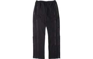 Undermycar Casual Pants Men's Black Moderate Straight Fit Pants