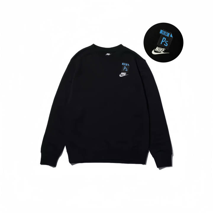 Nike Nike Fun Individual Trendy Sweatshirt Unisex Black
