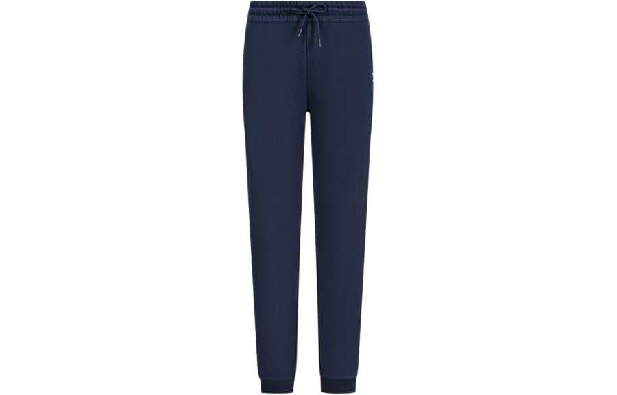 EMPORIO ARMANI EA7 SS24 Knitted Sweatpants Men's Navy Blue
