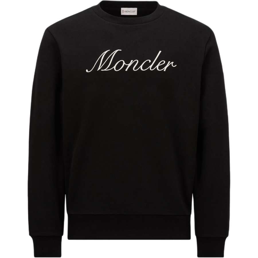 Moncler Moncler Logo Patch Crewneck Sweatshirt