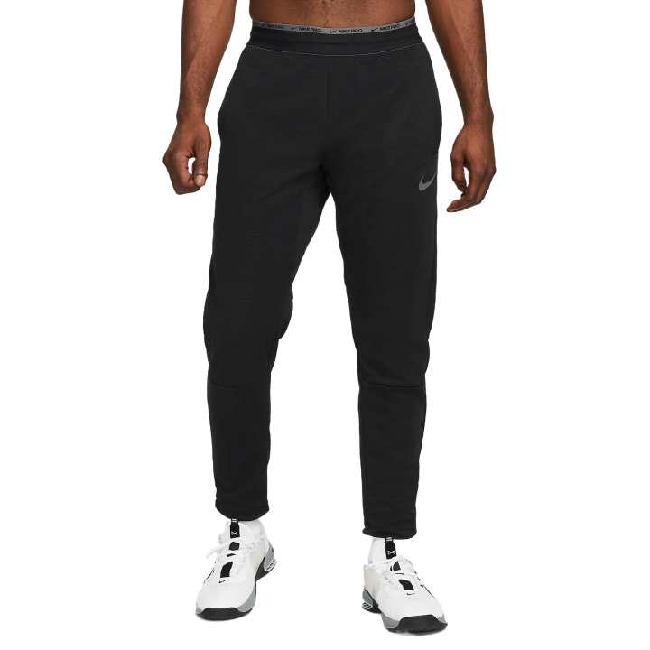 Nike Nike Pro Fleece Training Pants Knitted Sweatpants Men's Black