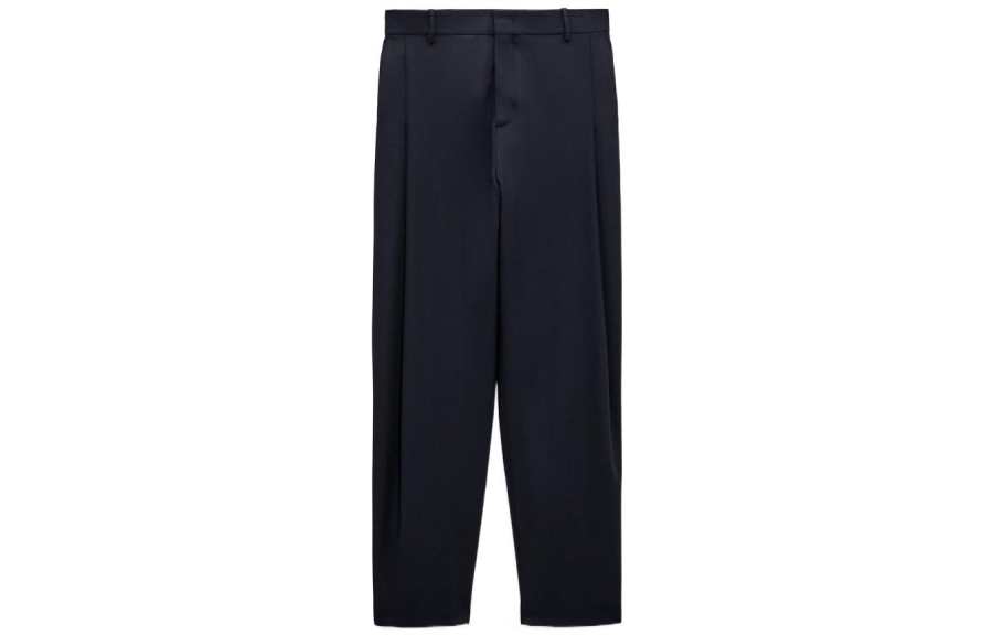 ADER ERROR ADER ERROR X ZARA Casual Pants Unisex Marine Blue Moderate Straight Fit Pants