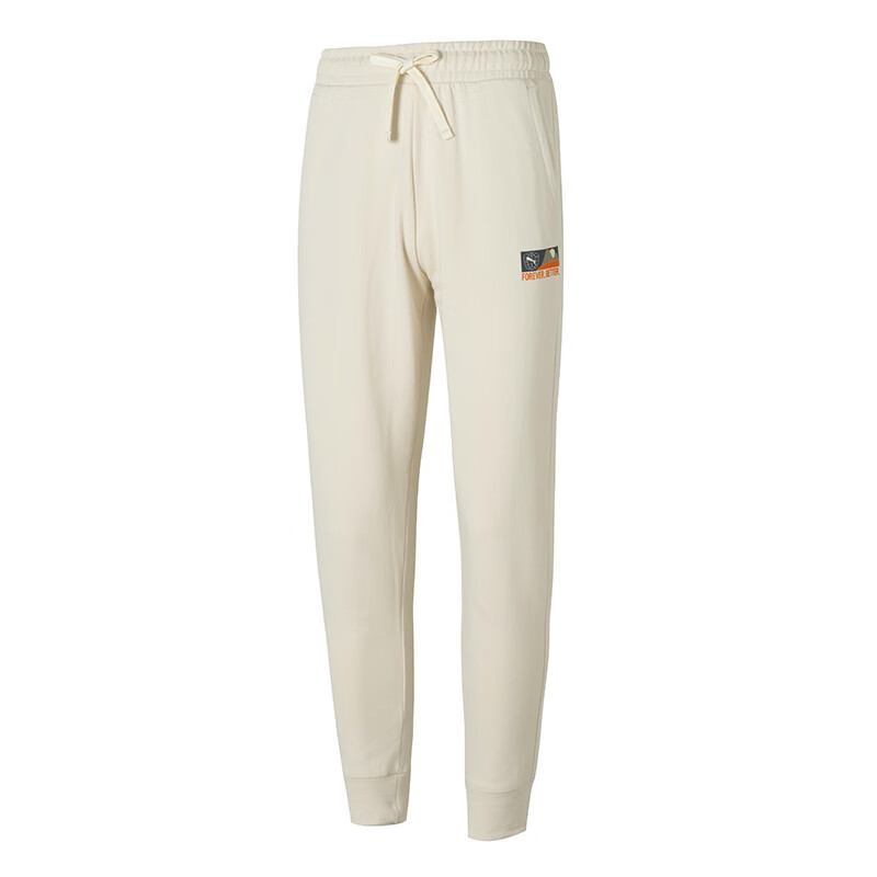 PUMA PUMA Knitted Sweatpants Men's Ecru