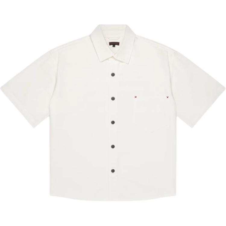 CLOT CLOT SS25 Shirts Unisex White Lapel Moderate