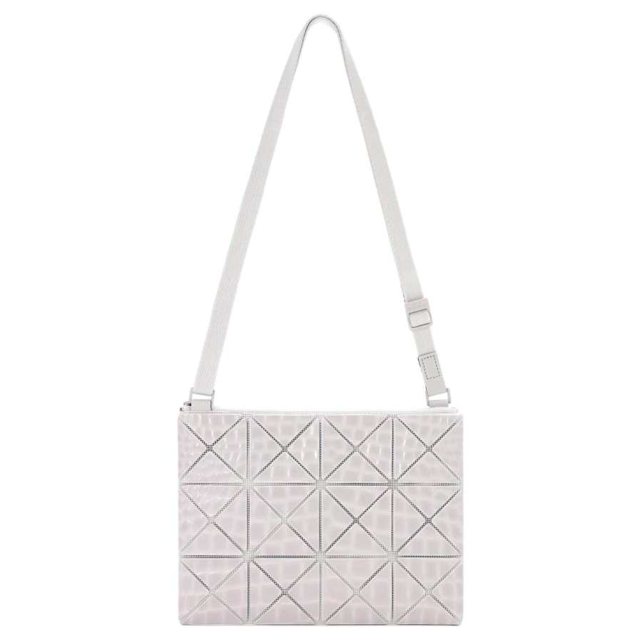 ISSEY MIYAKE PVC Crossbody Bag, Shoulder Bag Unisex Gray