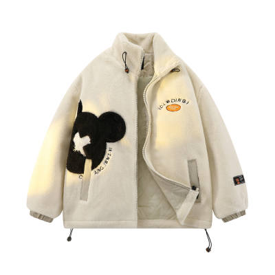 DIXX Puffer Jackets Unisex Stand Collar Thickened Puffer Jacket