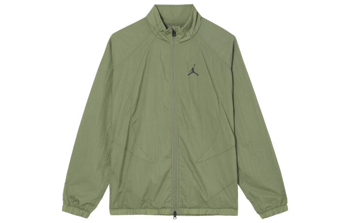 Jordan Jordan Jackets Men's Green Stand Collar Moderate
