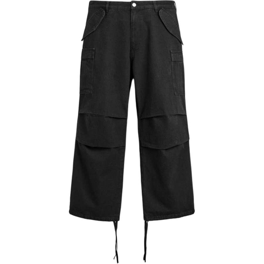 ZARA ZARA Cargo Pants Men's Black Moderate