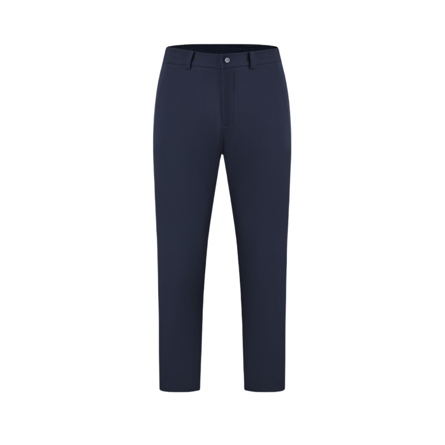 FILA Casual Pants Men's Tide Blue Moderate Straight Fit Pants